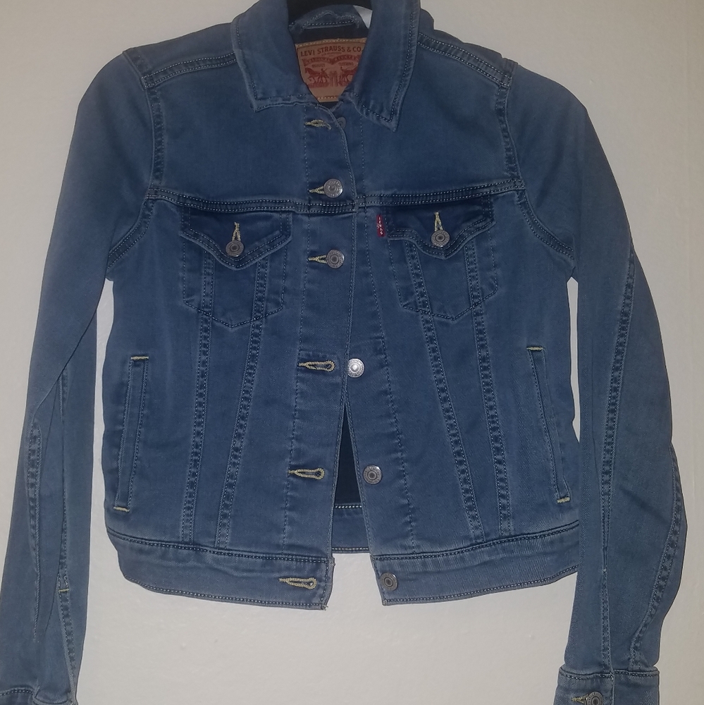 Levi's Woman's Denim Look Jacket, XS. Super Soft